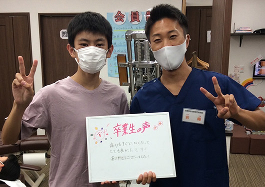 【シンスプリント】お客様の声